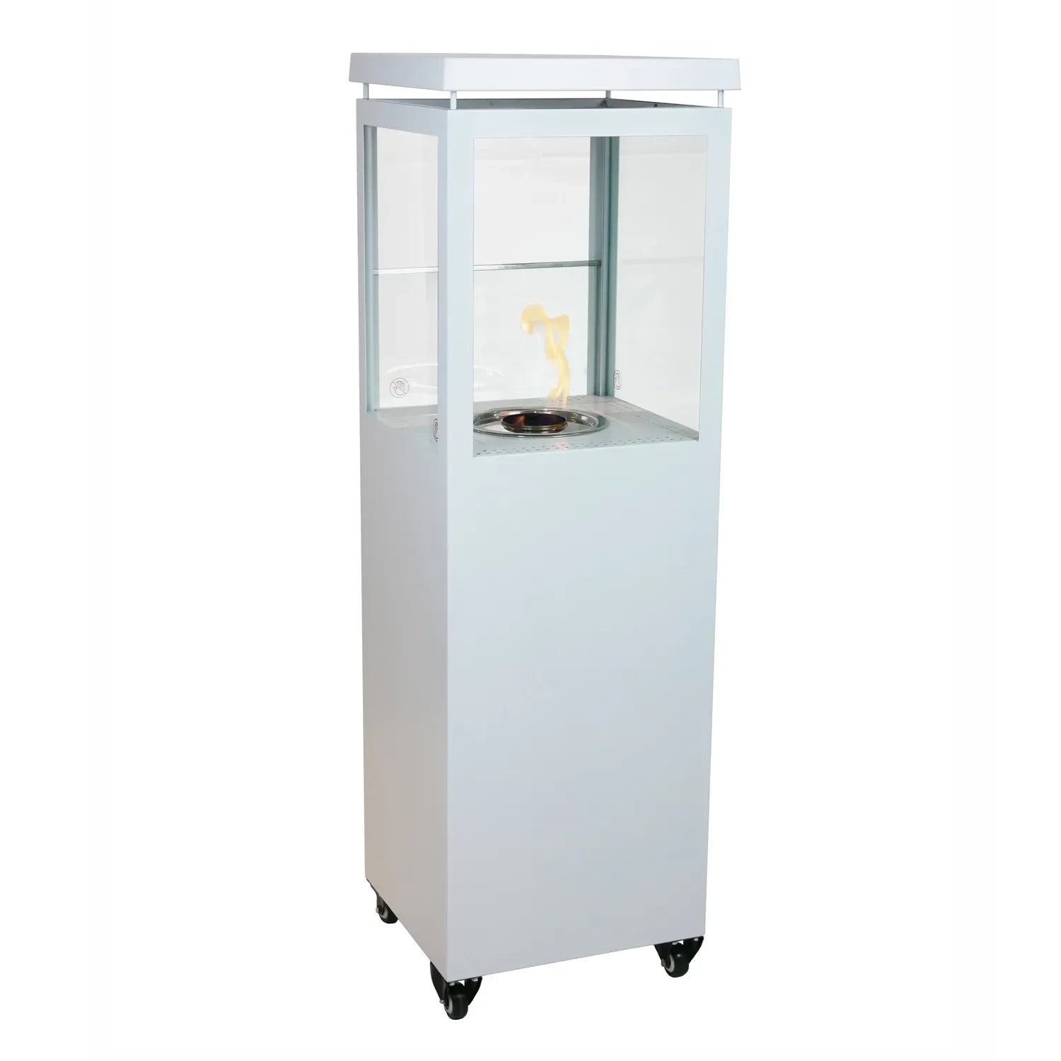 Muztag Premium haard Paris - Wit