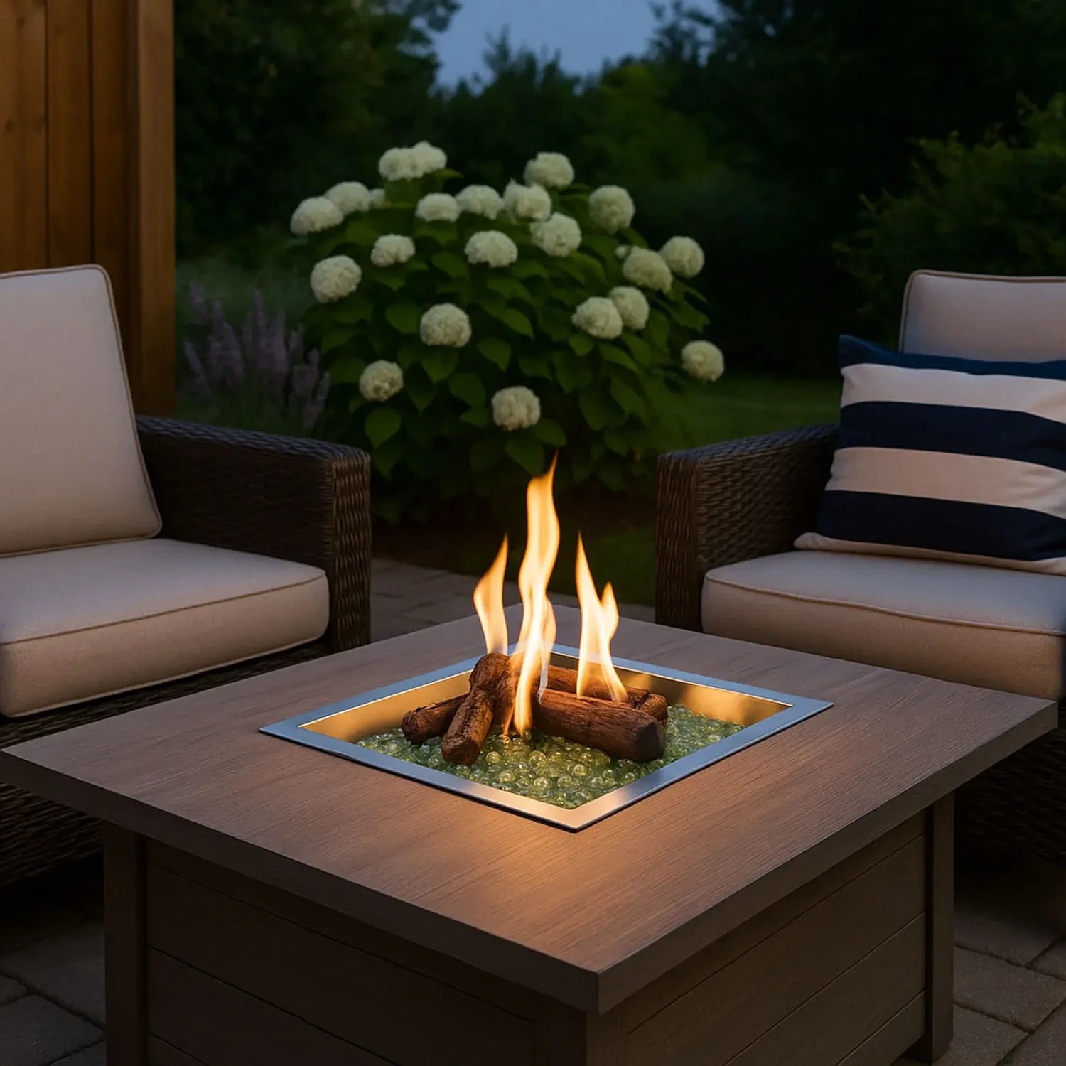 Vierkante Gasbrander - 40 cm