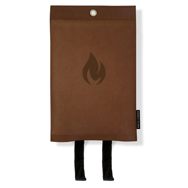 Couverture anti-feu - Marron foncé