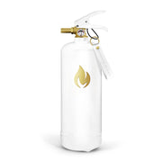 Witte Brandblusser 2 kg - Gouden Embleem