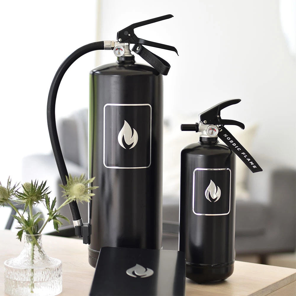 Black Fire Extinguisher 6 kg - Classic