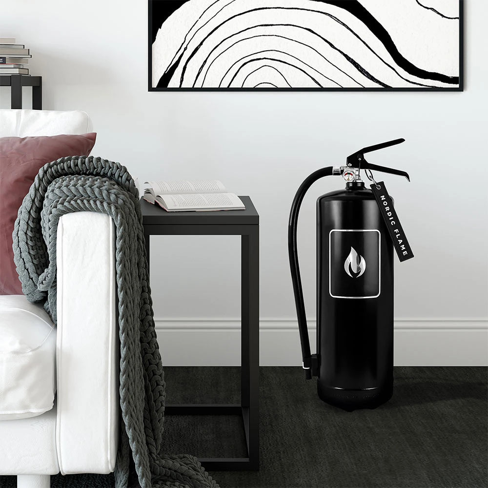 Black Fire Extinguisher 6 kg - Classic
