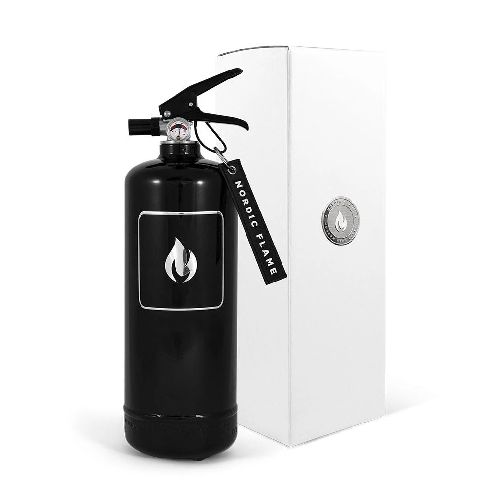 Zwarte brandblusser 2 kg - Classic