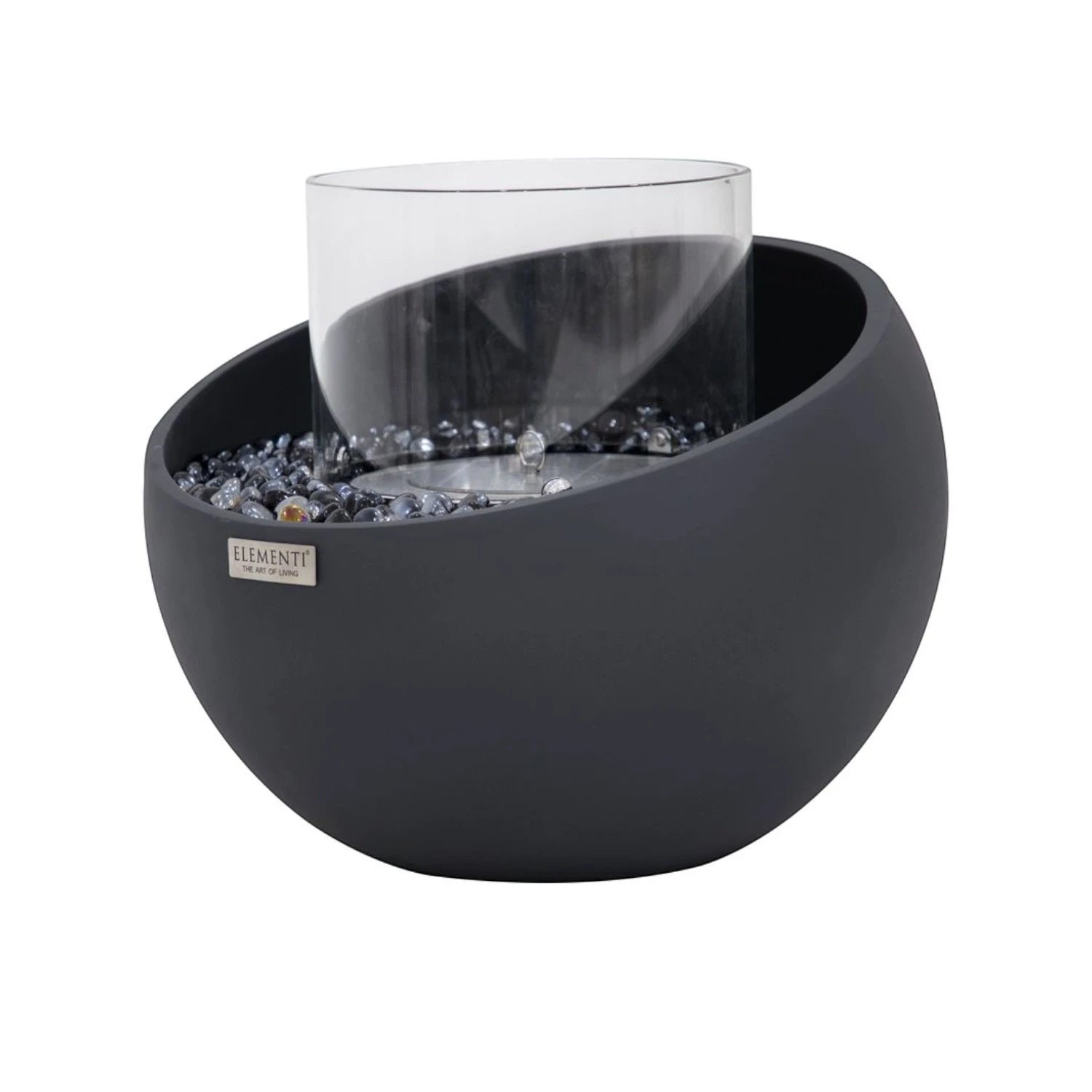 FIRENZE Bio-ethanol Kom S – Leisteenzwart