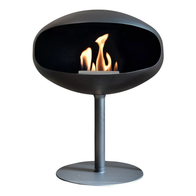 Cocoon Pedestal - Zwart met zwarte voet