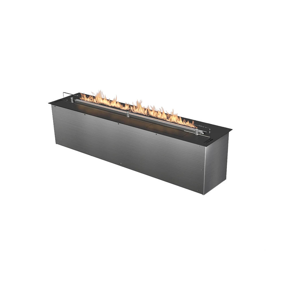 Planika Fires advanced automatic burner with remote control and security sensors.