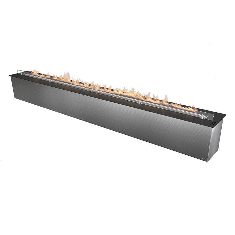 Planika Fires advanced automatic burner with remote control and security sensors.