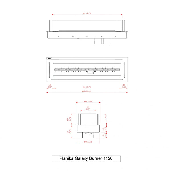Planika Galaxy 1150 gashaard