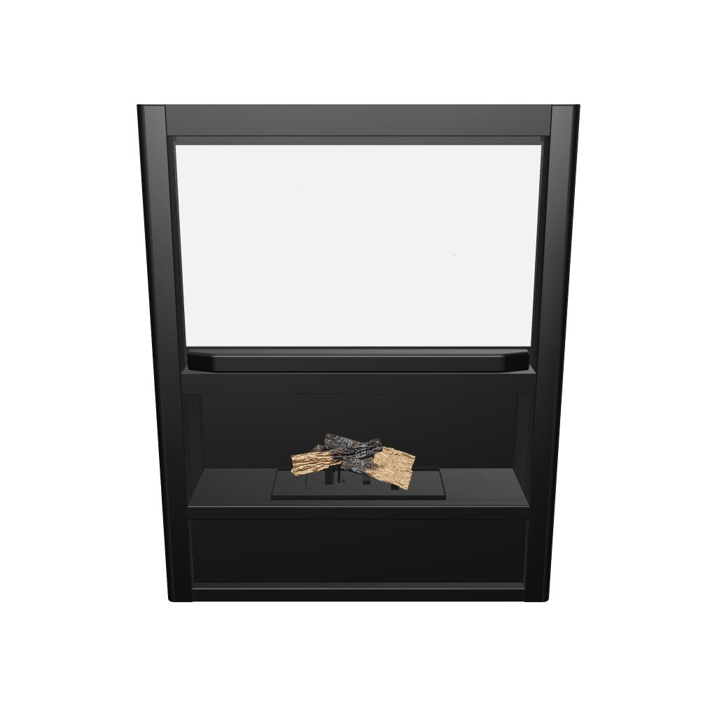 Cinema Flogs - TV-meubel met bio-ethanol haard