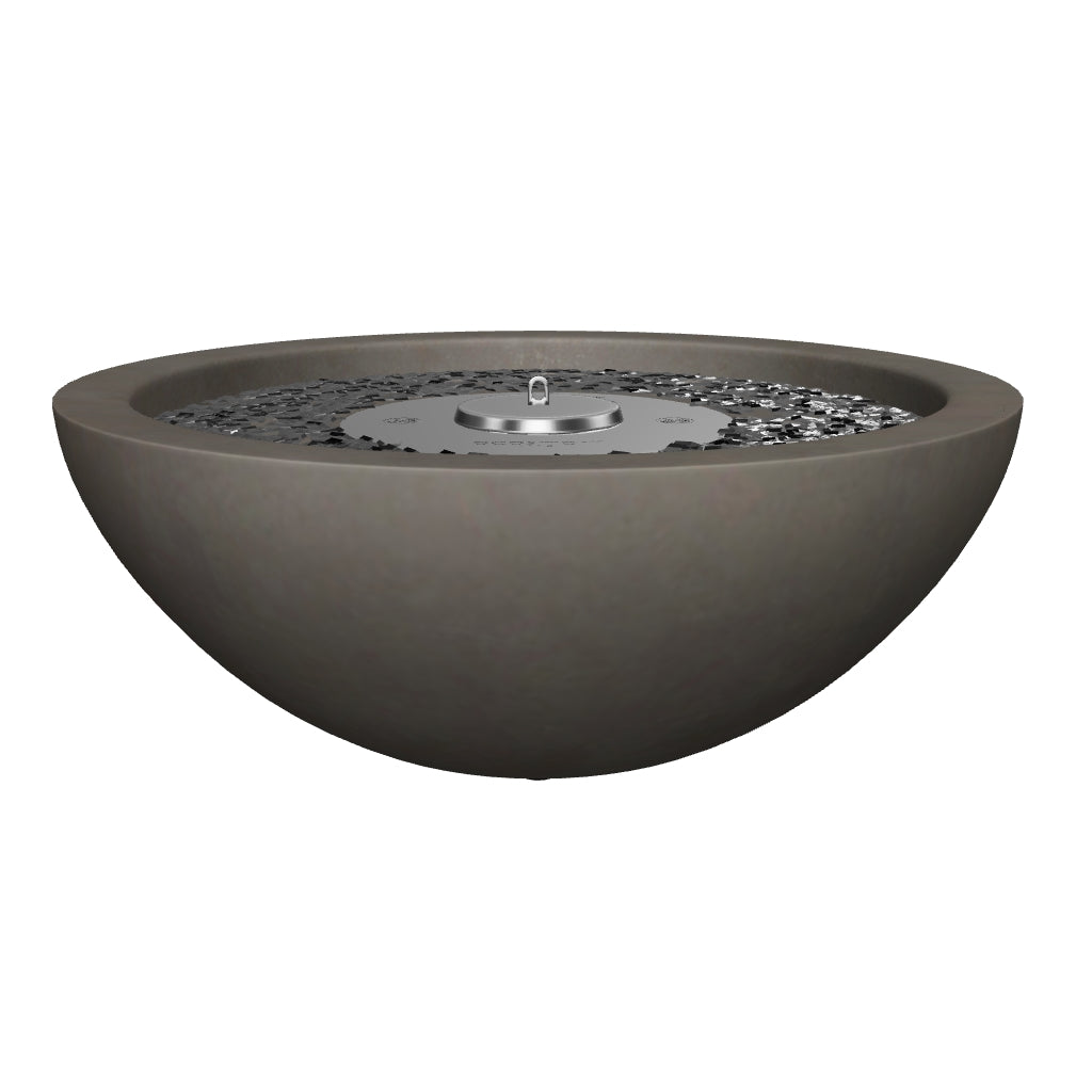 Mix 600 - Graphite Outdoor Bioethanol Fireplace