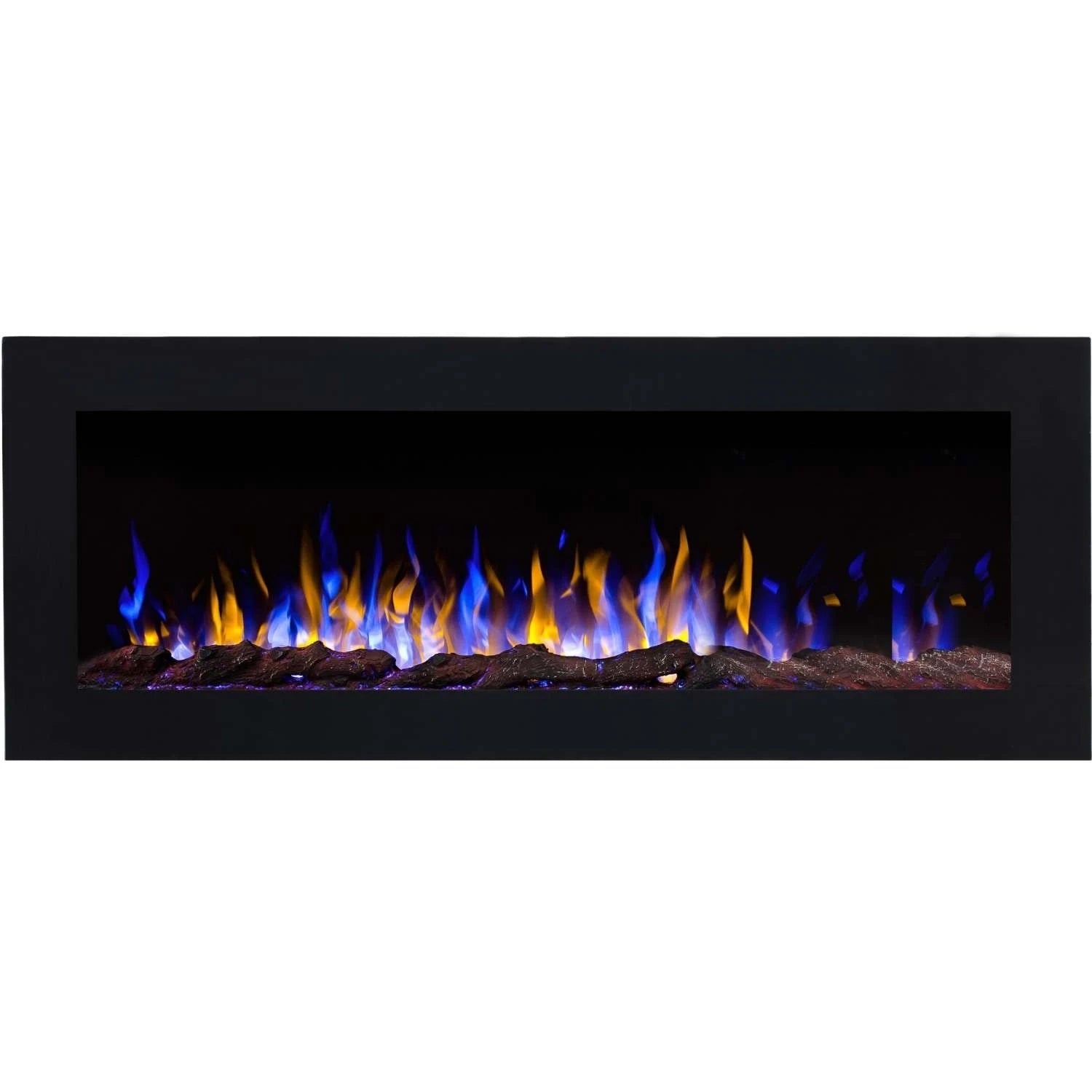 Pride 140 cm Electric Wall Fireplace - Black