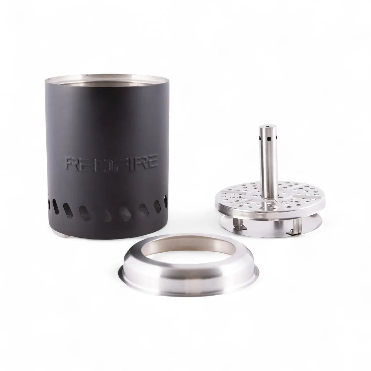 Brasero de table Volcano pour pellets et bois – Noir (Small)