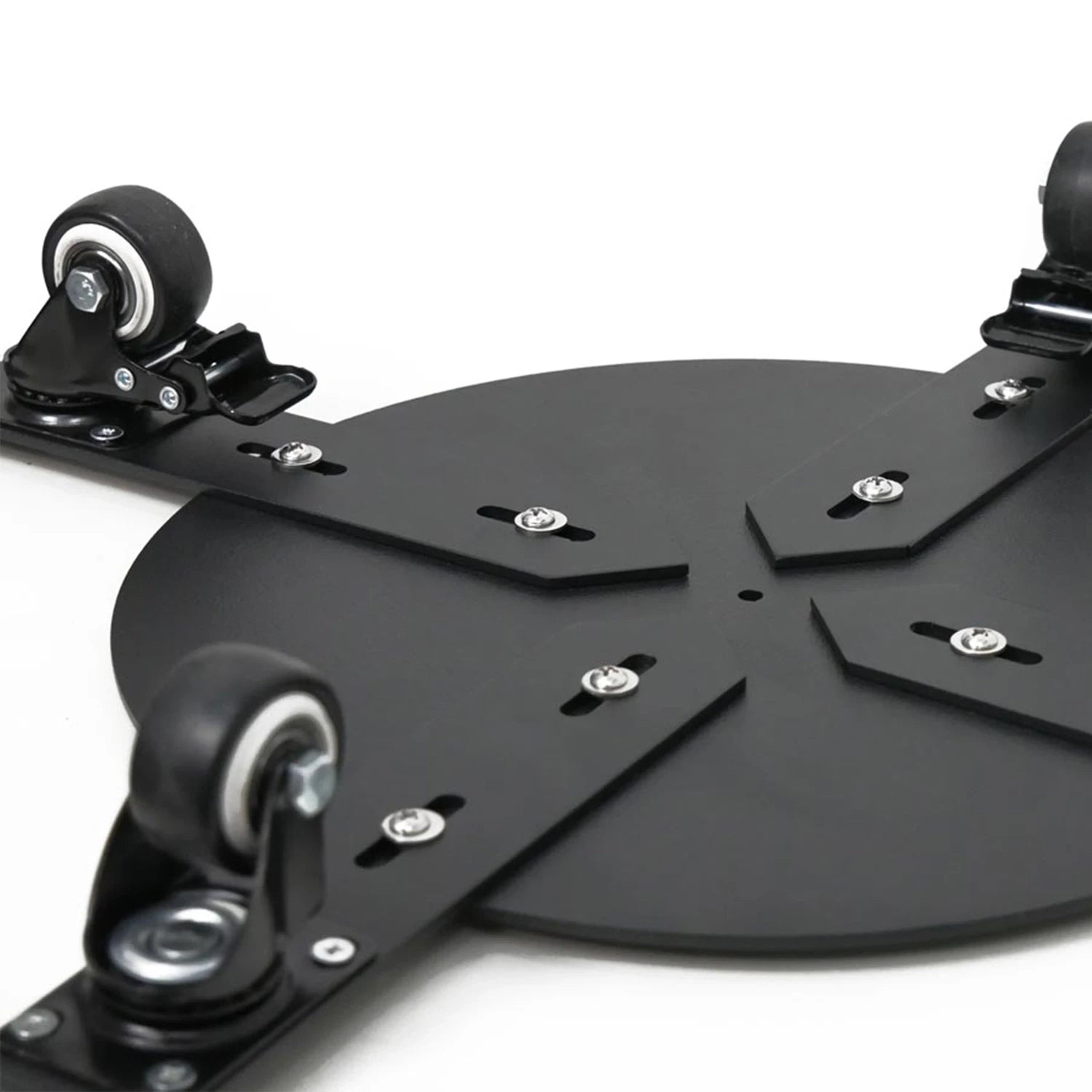 Plateau roulant avec roues pour cheminées bioéthanol – Ø 45 cm