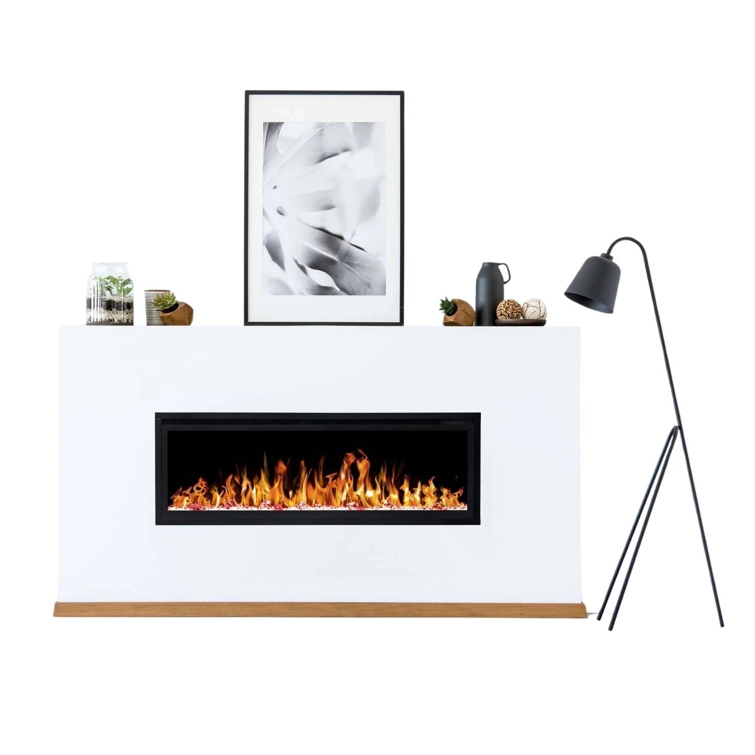 Royal Electric Fireplace 50" - Wall-mounted Fireplace