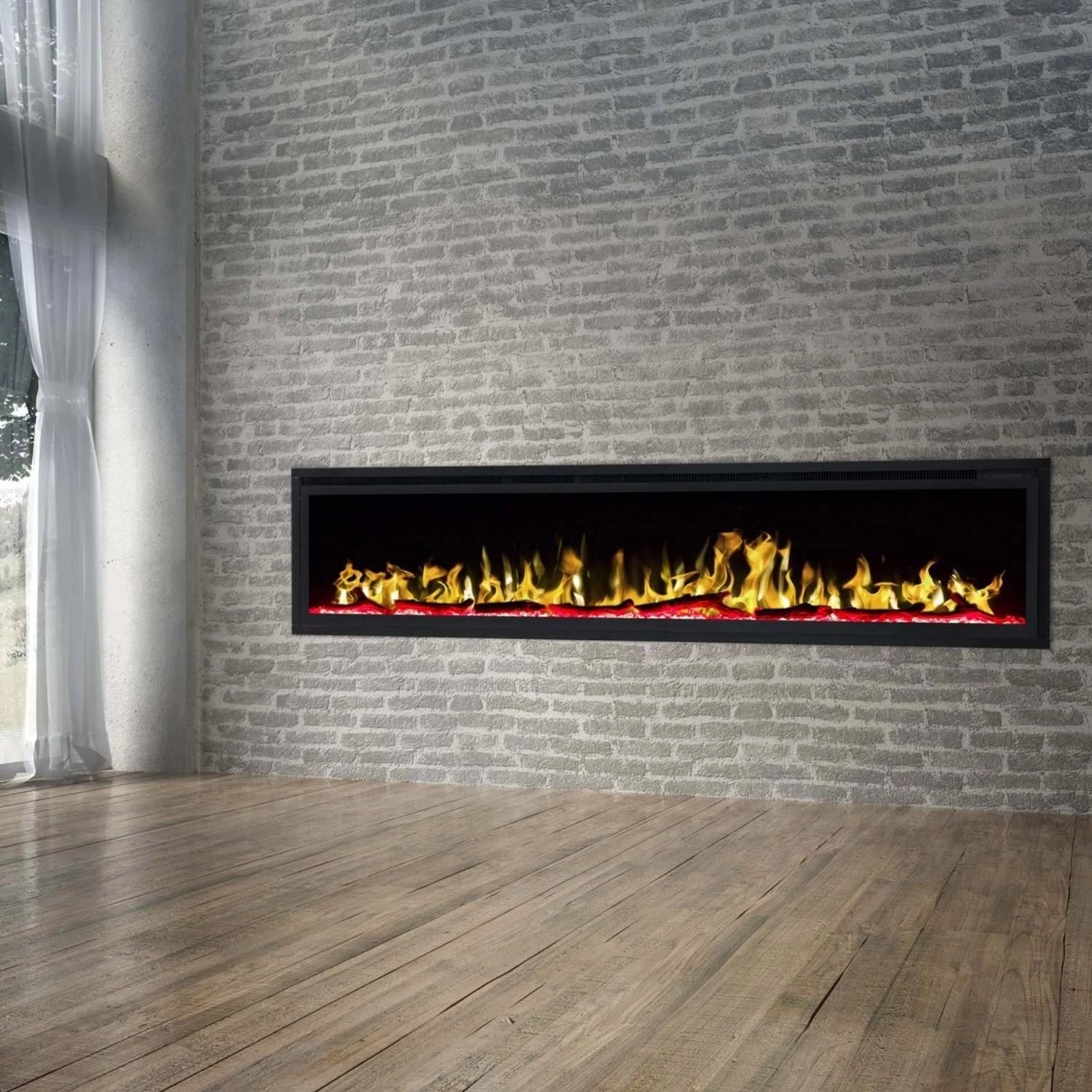 Elektrische wandhaard Royal 72" - 182 cm