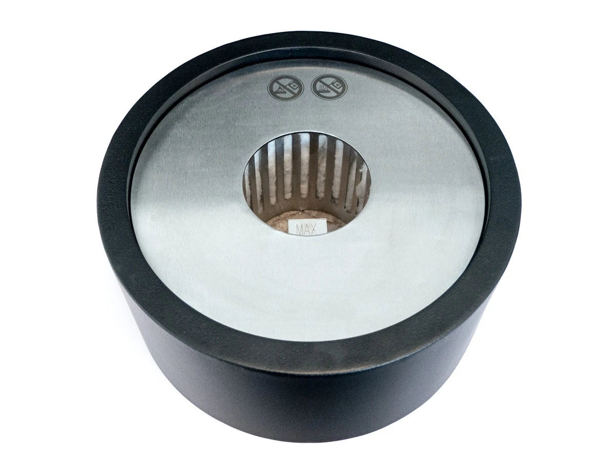 Ronde bio-ethanol inzethaard - 35 cm