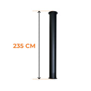 Toronto Pipe 195 cm – Total Length 235cm