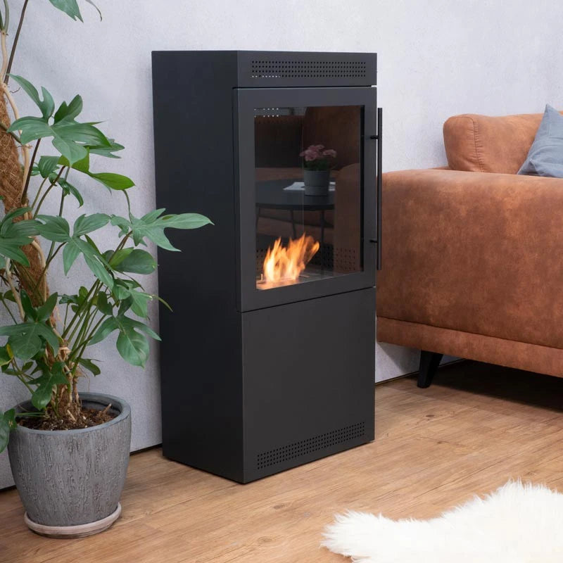 Jackson - bio-ethanol haard in houtkachel design