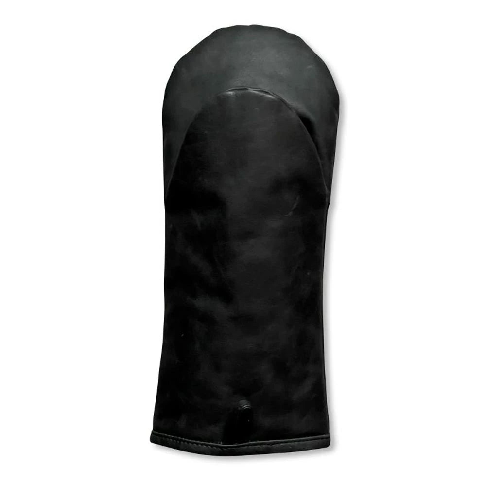 Gant de barbecue en cuir noir - 1 pièce.