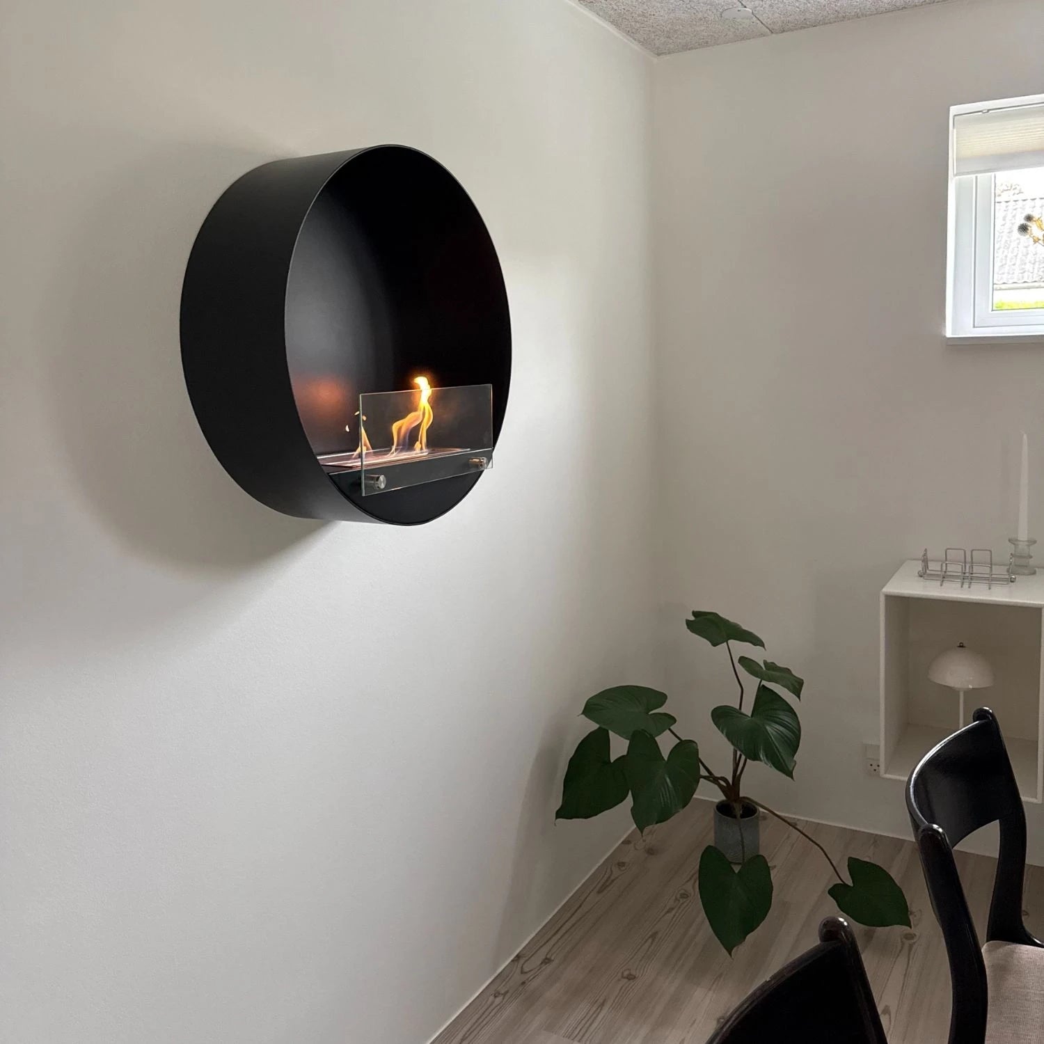 Delaware zwart - ronde wandinbouw biohaard