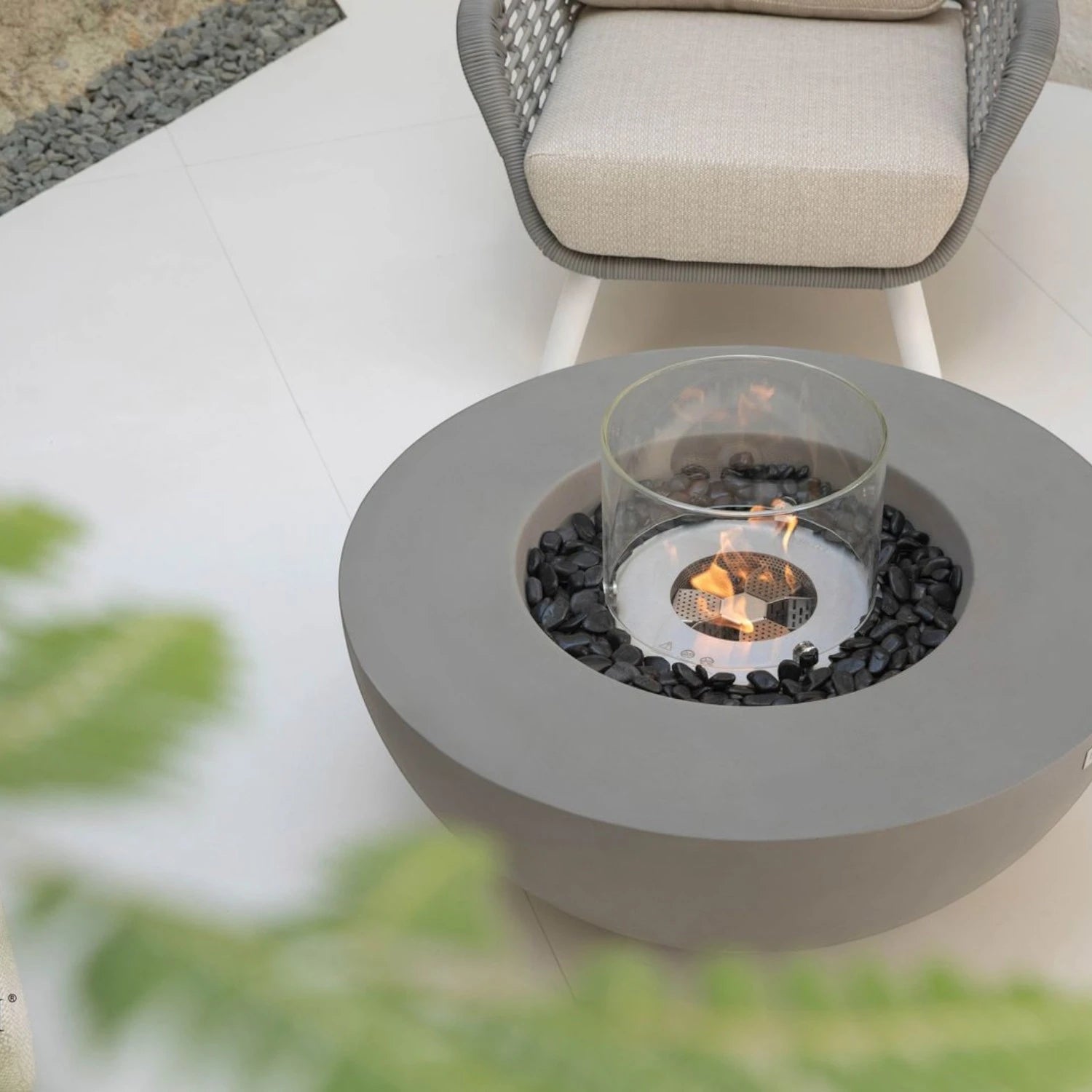 ROCA bio-ethanol vuurtafel – Space Grey