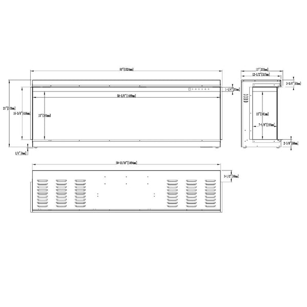 Aflamo Superb 60 Elektrische Haard