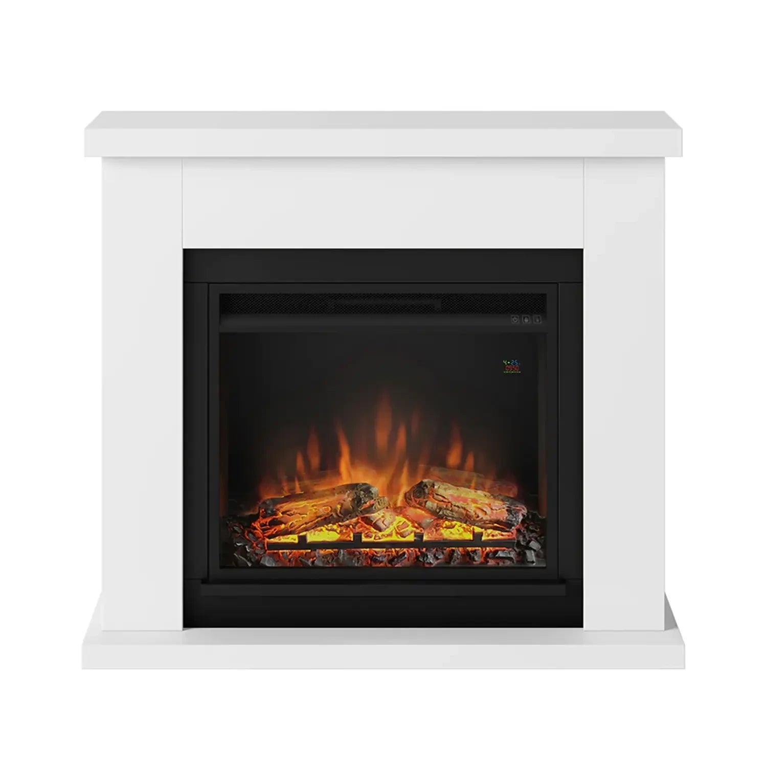 Frode Electric Fireplace - White