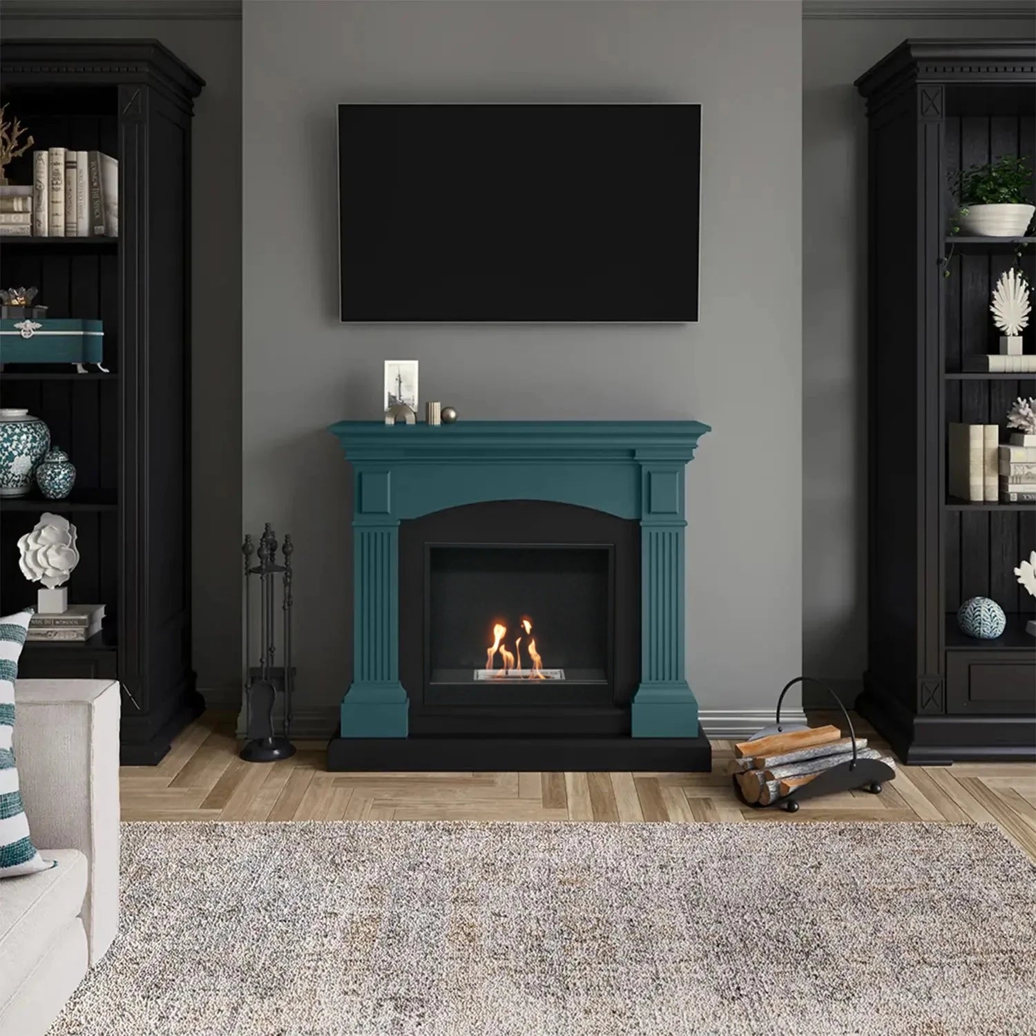 Magna Turquoise Bio-ethanol open haard