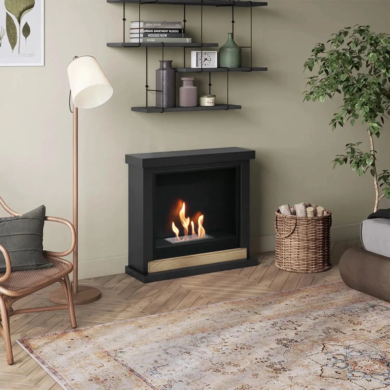 Hagen Zwarte Bio-ethanol open haard