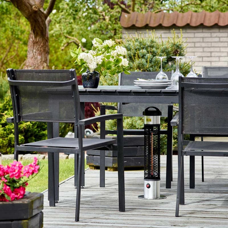 Patio Heater Under-table Model 1200 W Silver