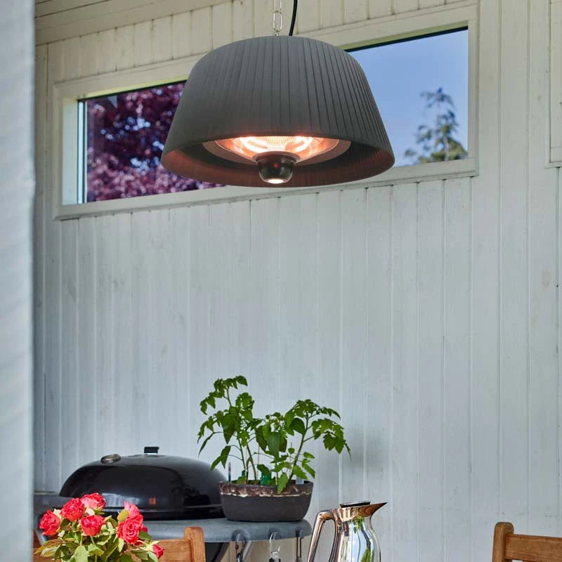 Terrasverwarmer hangend 800/ 1000/ 1800 W - Ø60 cm