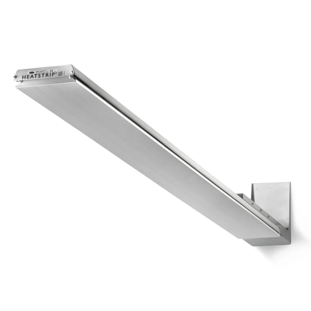 Wall bracket (silver grey) for Heatstrip Design