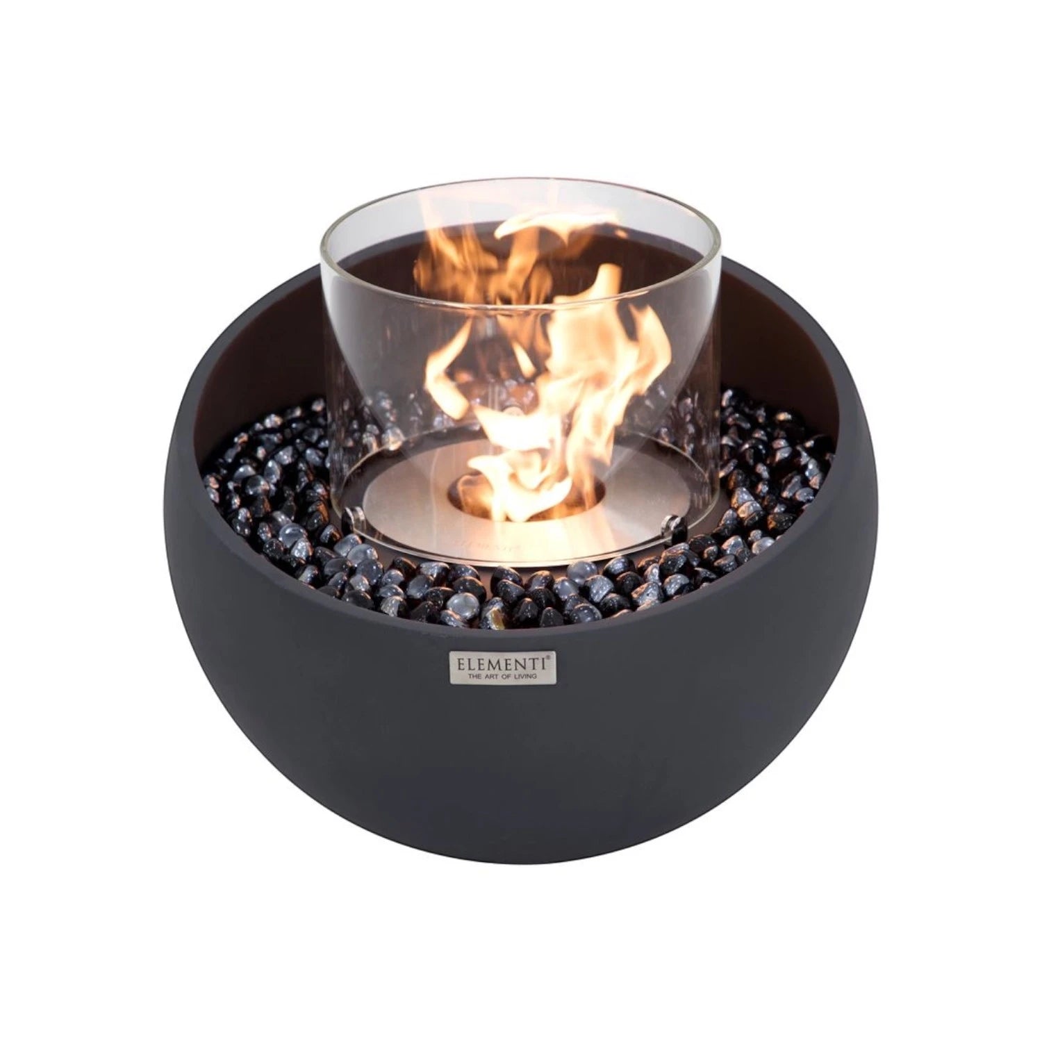 FIRENZE Bio-ethanol Kom S – Leisteenzwart