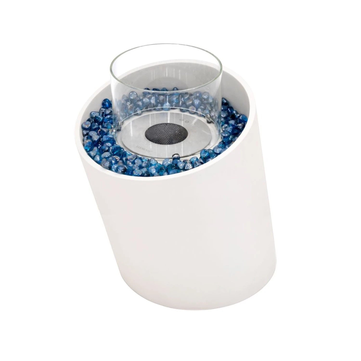 Colonne de feu bioéthanol TORRE M – Blanc crème