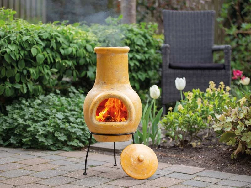 Garden fireplace