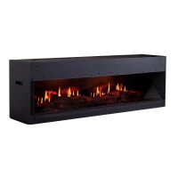 Dimplex Opti-V Single - 76 cm brede 1-zijdige inbouwhaard met Opti-V technologie