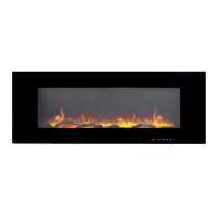 Azurite 127 cm - ScandiFlames Elektrische Haard voor Wandmontage