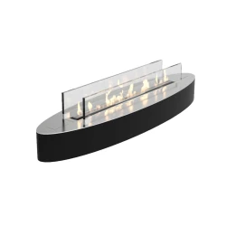 100 cm Decoflame Denver Ellipse e-Ribbon Fire bio-ethanol haard