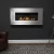 Icon Fires Nero 1150 bio-ethanol wandhaard - Staal